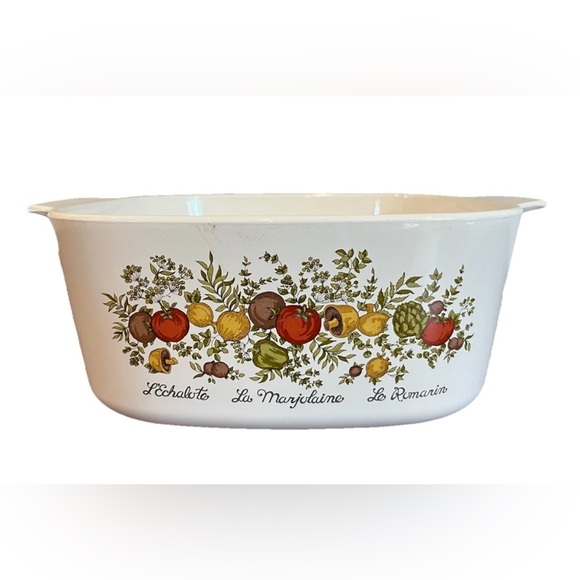 Corning Ware Spice Of Life Casserole Dish A-5-B Qt No Lid Vintage